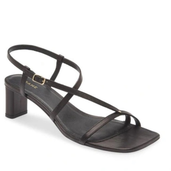 Frame Le Braxton Strappy Leather Sandal Size 39.5 NWOT - Picture 1 of 5